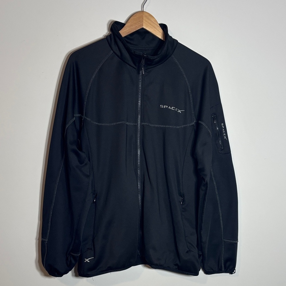 Spacex Full Zip Softshell Jacket Large - image 1